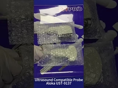 초음파 프로브 알로카 UST-9137 의료 발굴용 프로존 2 금속 구부러진